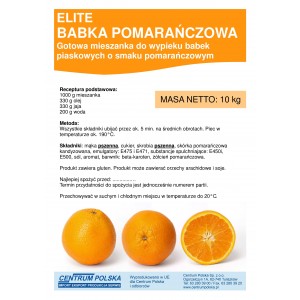 BABKA WYKWINTNA POMARAŃCZOWA 10 kg