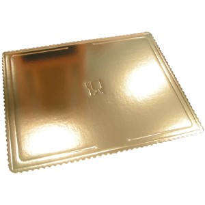 Podkład pod tort złoty (40x60)